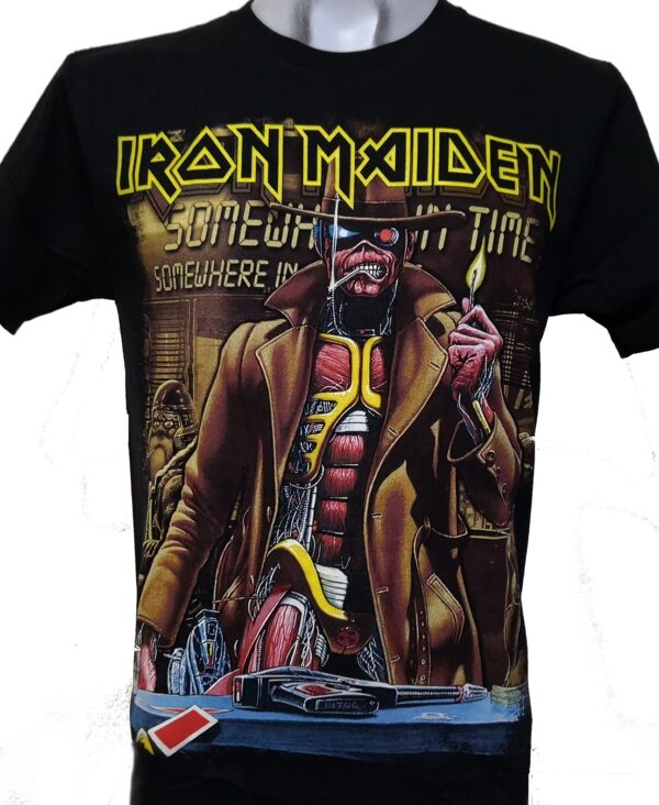 Iron Maiden t-shirt Somewhere in Time size S - Image 2