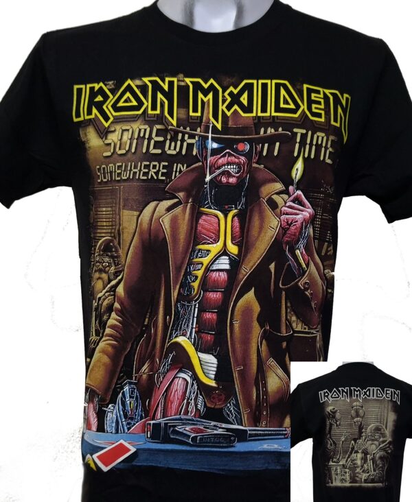 Iron Maiden t-shirt Somewhere in Time size S
