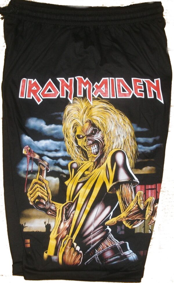 Iron Maiden shorts Killers