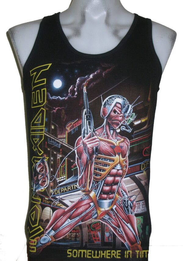 Iron Maiden tank top Somewhere in Time size XXL