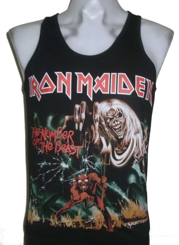 Iron Maiden tank top The Number of the Beast size XL