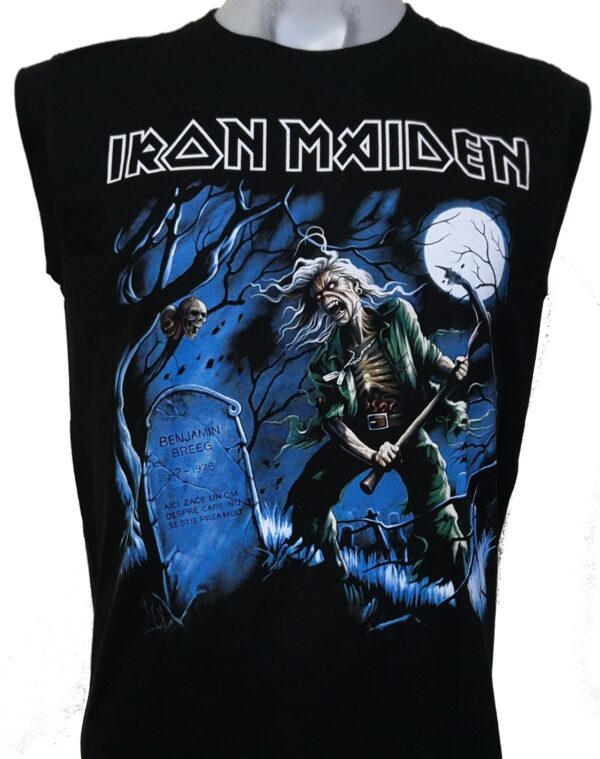 Iron Maiden sleeveless t-shirt size L