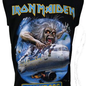 Iron Maiden sleeveless t-shirt Flight 666 size M