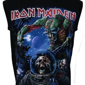 Iron Maiden sleeveless t-shirt The Final Frontier size M