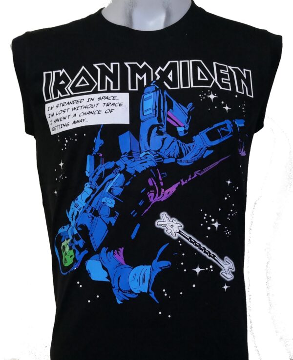 Iron Maiden sleeveless t-shirt The Final Frontier size M