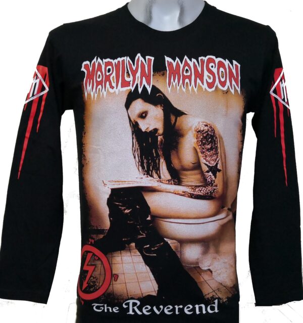 Marilyn Manson long-sleeved t-shirt The Reverend size M