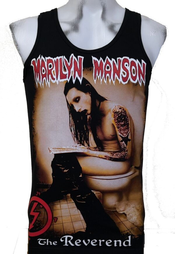Marilyn Manson tank top The Reverend size L