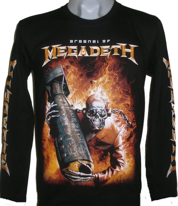 Megadeth long-sleeved t-shirt Arsenal Of size XL