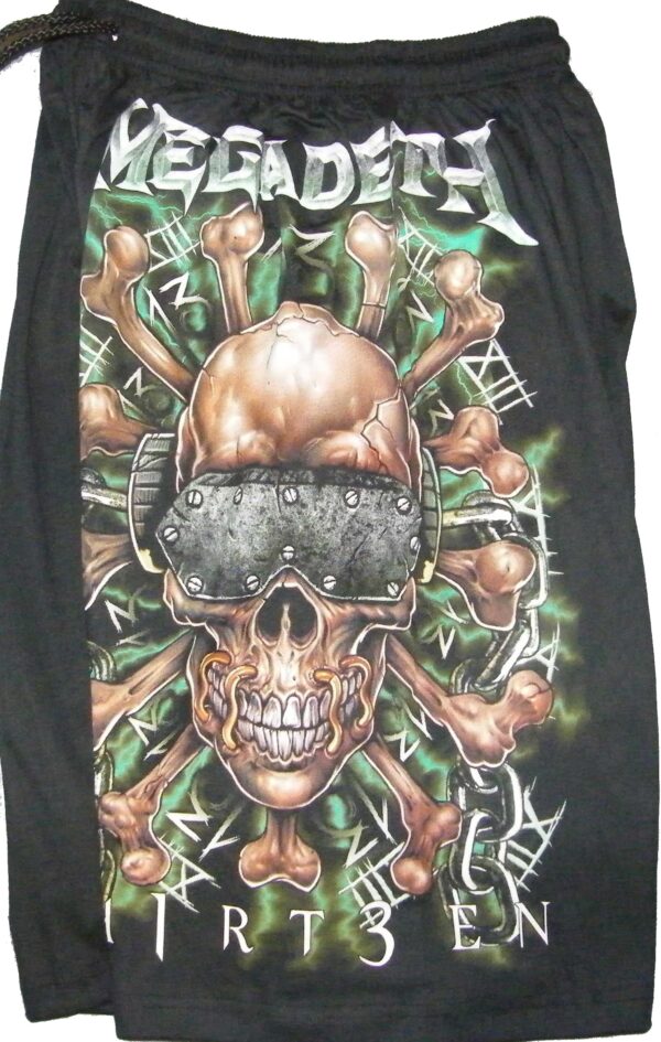 Megadeth shorts Thirt3en - Image 2
