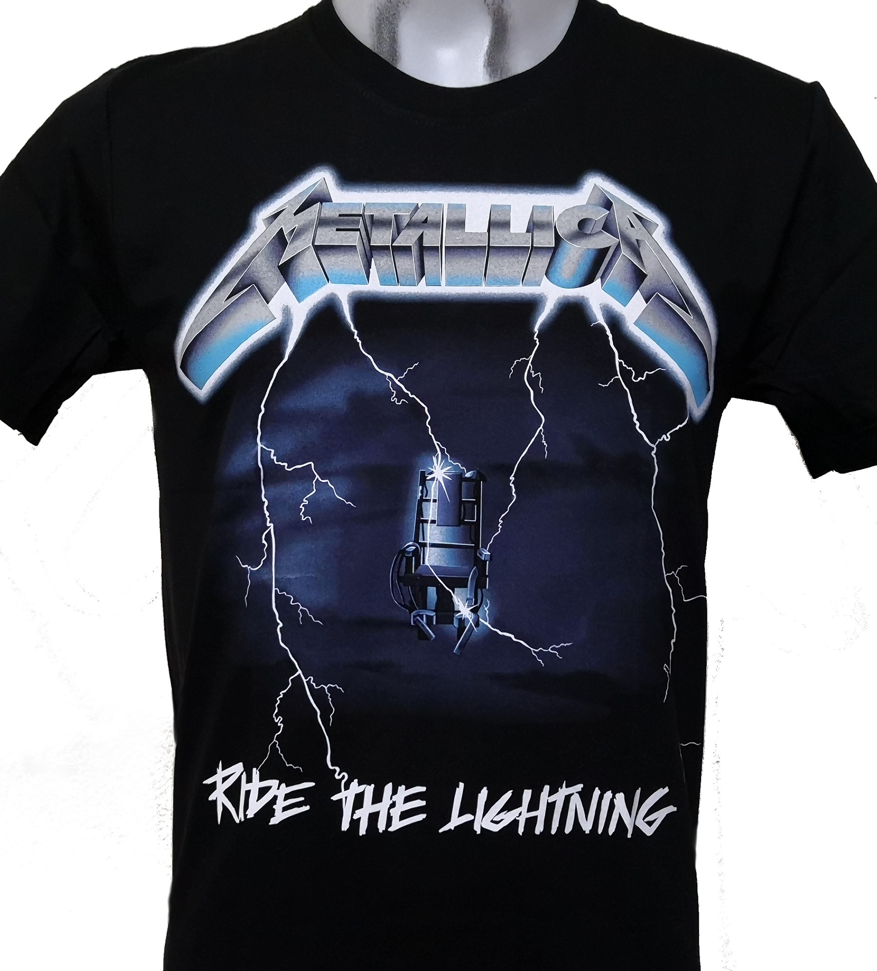  Metallica Ride The Lightning T-Shirt : Clothing, Shoes