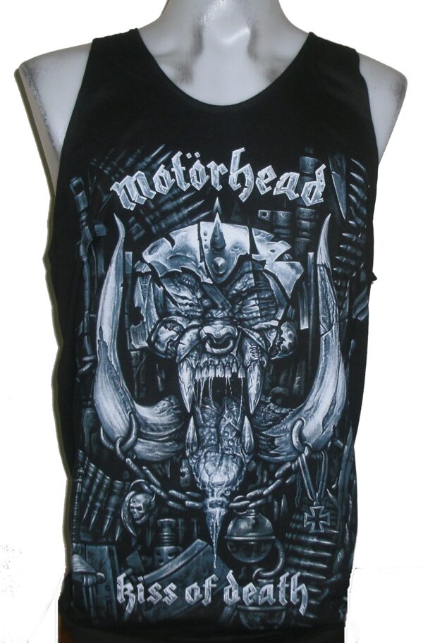 Motorhead tank top Kiss of Death size XL