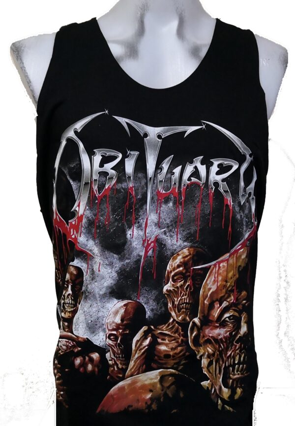 Obituary tank top size S