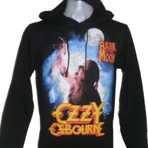 Ozzy Osbourne long-sleeved t-shirt w/hoodie Bark at the Moon size M