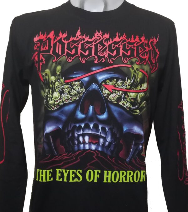 Possessed long-sleeved t-shirt The Eyes of Horror size XXXL