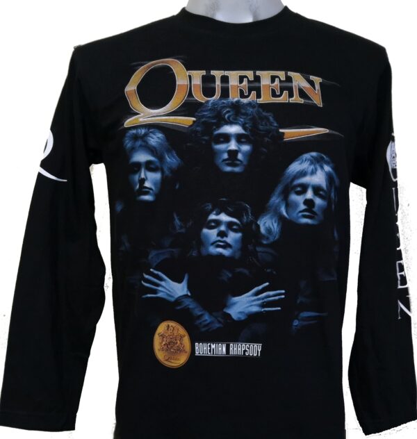 Queen long-sleeved t-shirt Bohemian Rhapsody size L