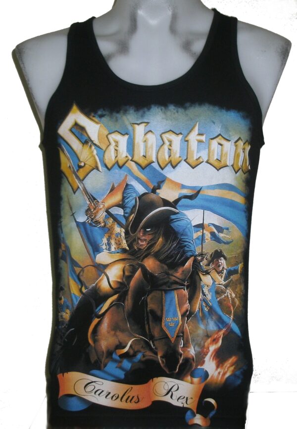 Sabaton tank top Carolus Rex size M