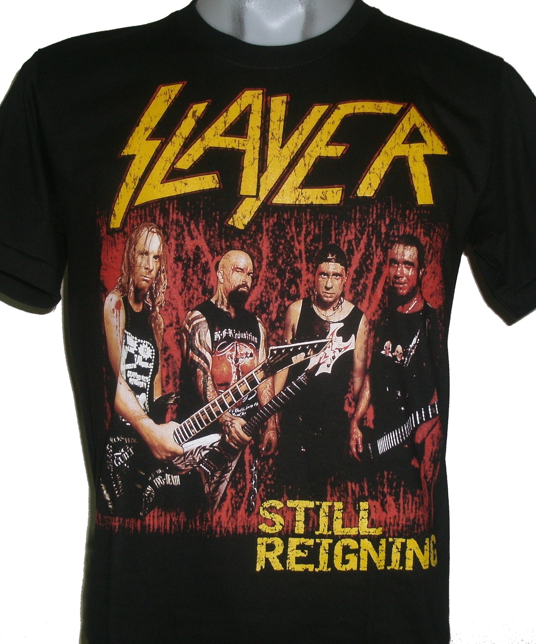 Training slayer последняя версия. Slayer still reigning 2004. Slayer 96 футболка. Торба группы Slayer. Футболки с принтами группы Slayer.
