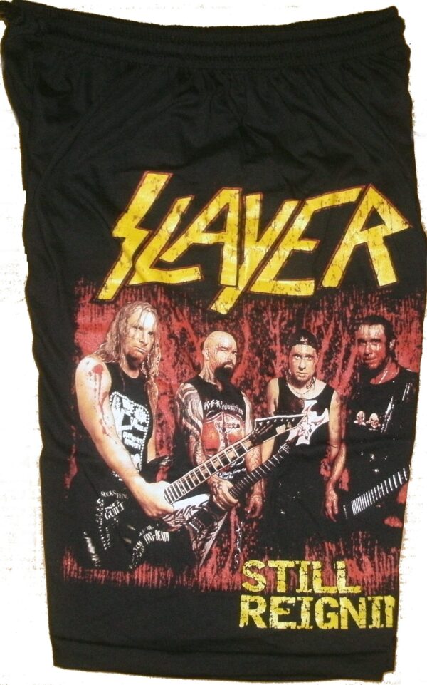 Slayer shorts Still Reigning
