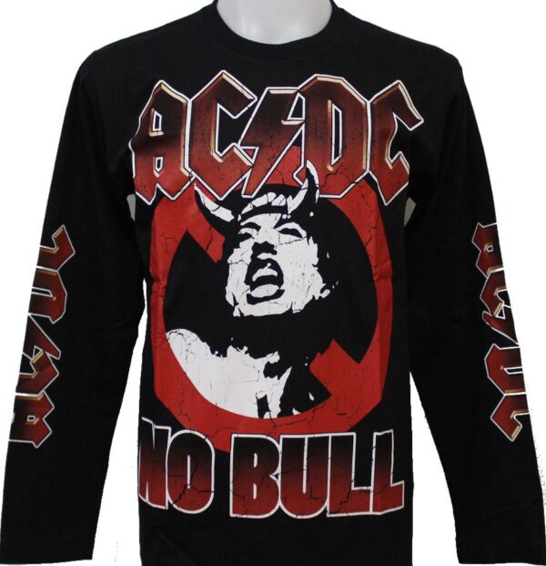 AC/DC long-sleeved t-shirt No Bull size M