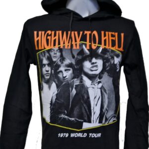AC/DC long-sleeved t-shirt w/hoodie Highway to Hell size L