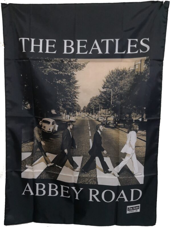 The Beatles large poster flag Abbey Road