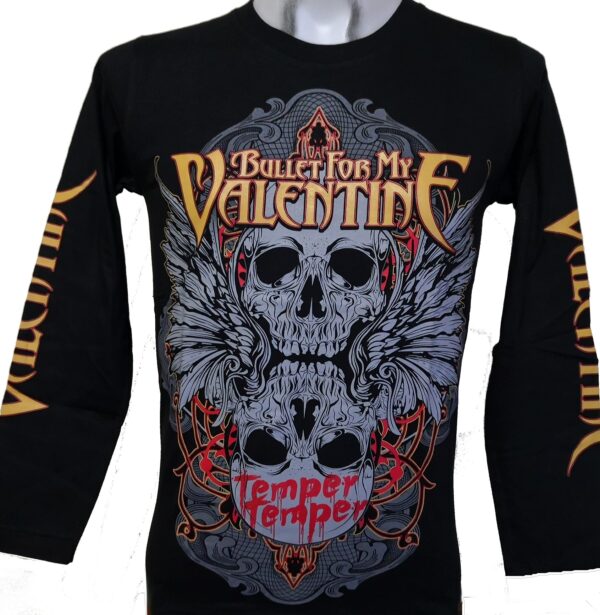 Bullet For My Valentine long-sleeved t-shirt Temper Temper size XXL