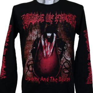 Cradle Of Filth long-sleeved t-shirt Cruelty and the Beast size M