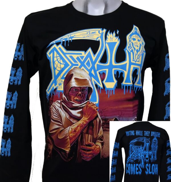Death long-sleeved t-shirt size XL