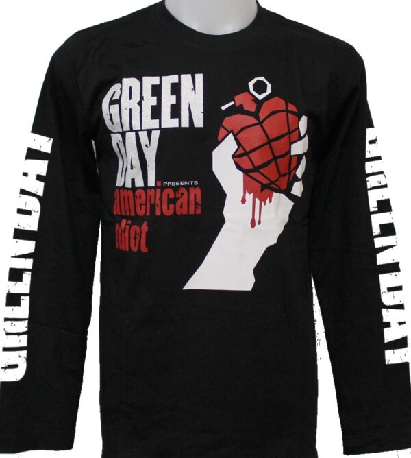 Green Day long-sleeved t-shirt American Idiot size XL