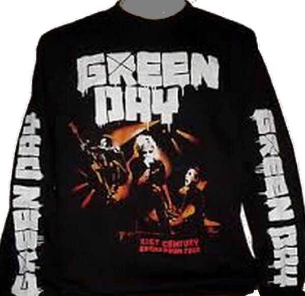 Green Day long-sleeved t-shirt size XXL