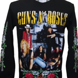 Guns `n` Roses long-sleeved t-shirt size XL