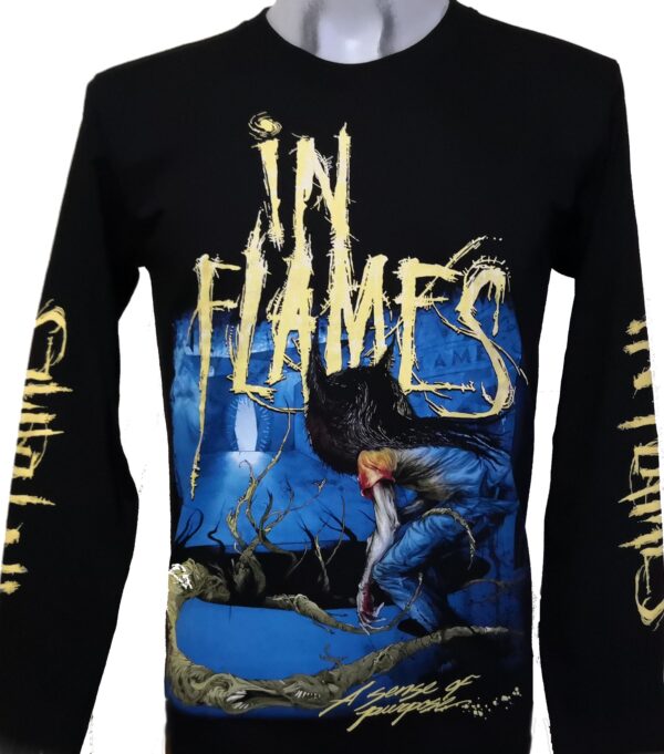 In Flames long-sleeved t-shirt A Sense of Purpose size M