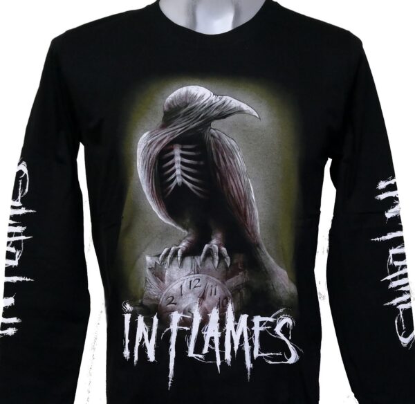 In Flames long-sleeved t-shirt size S - Image 2