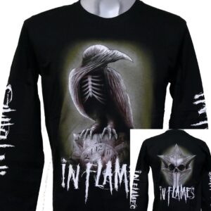 In Flames long-sleeved t-shirt size M
