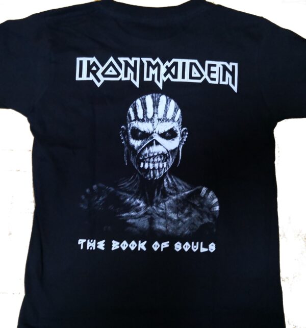Iron Maiden t-shirt size 2-4 years The Book of Souls - Image 2