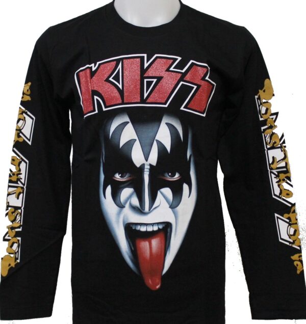 Kiss long-sleeved t-shirt Gene Simmons size XXL