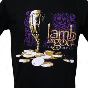 Lamb Of God t-shirt Sacrament size L