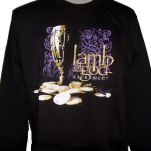 Lamb Of God long-sleeved t-shirt Sacrament size XL