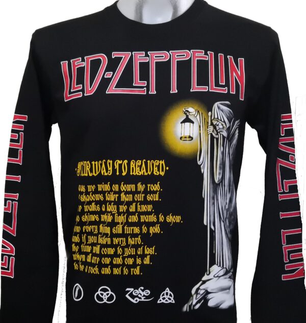 Led Zeppelin long-sleeved t-shirt Stairway to Heaven size XL
