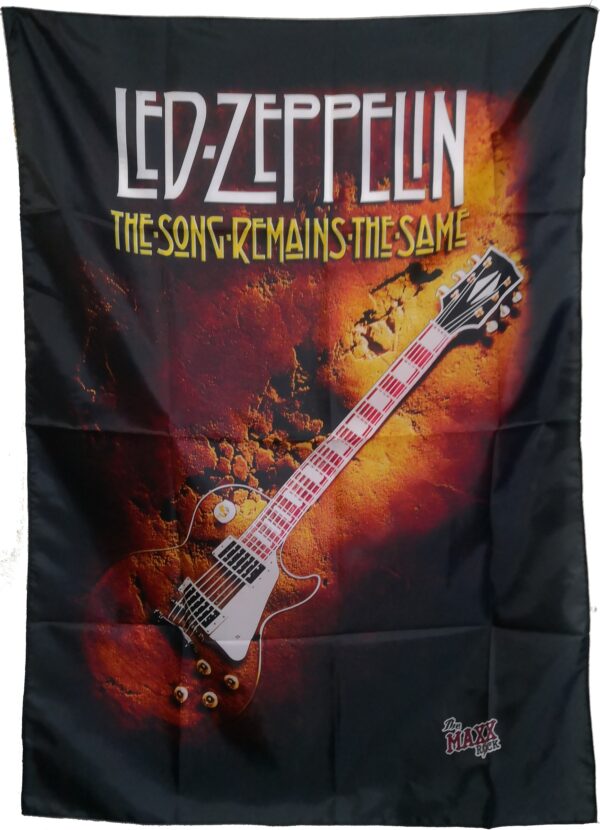 Led Zeppelin poster flag The Song Remains The Same