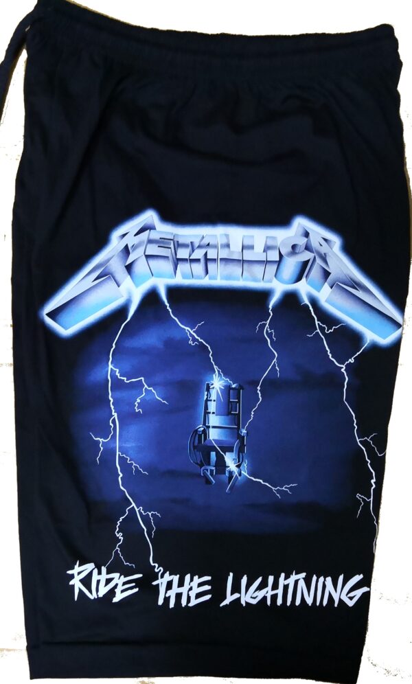 Metallica shorts Ride the Lightning