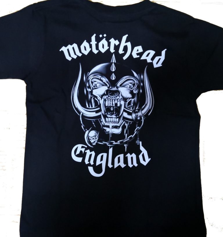 Motorhead t-shirt size 8-10 years England - Image 2