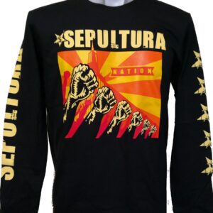 Sepultura long-sleeved t-shirt Nation size M