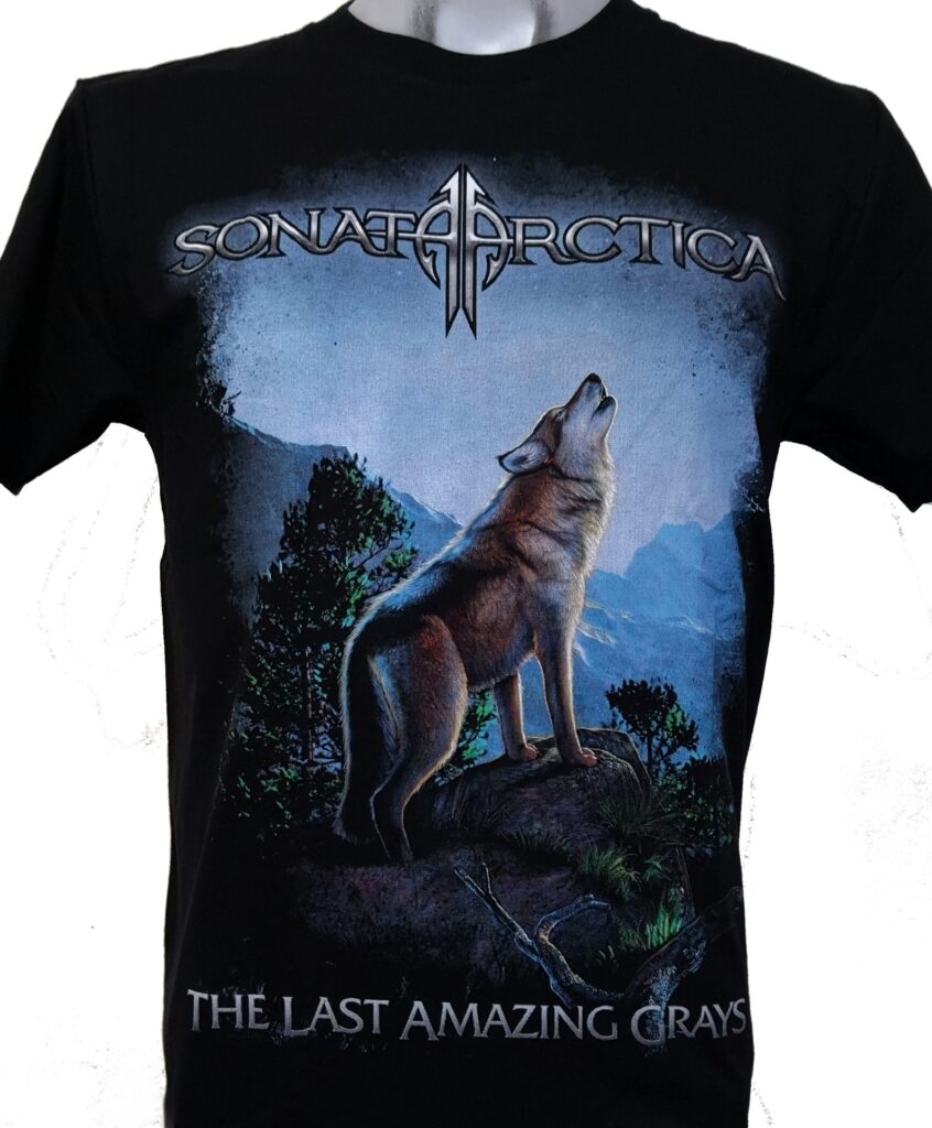 Sonata Arctica t-shirt The Last Amazing Grays size L – RoxxBKK