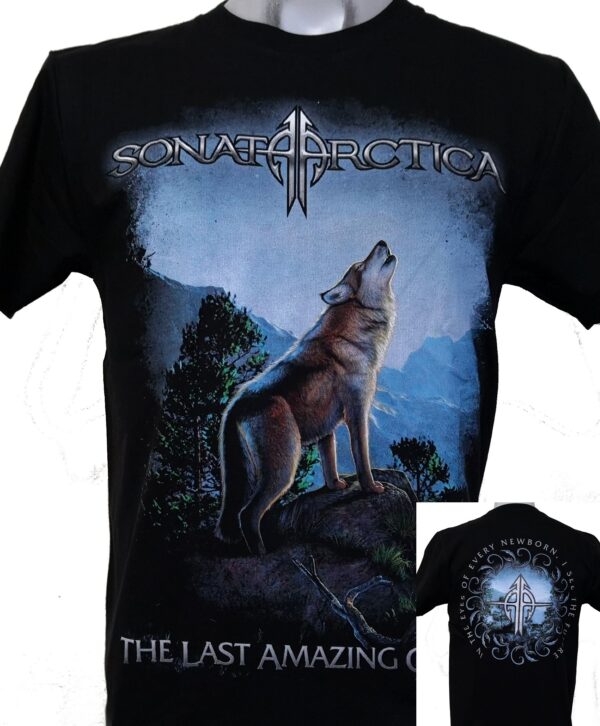 Sonata Arctica t-shirt The Last Amazing Grays size L