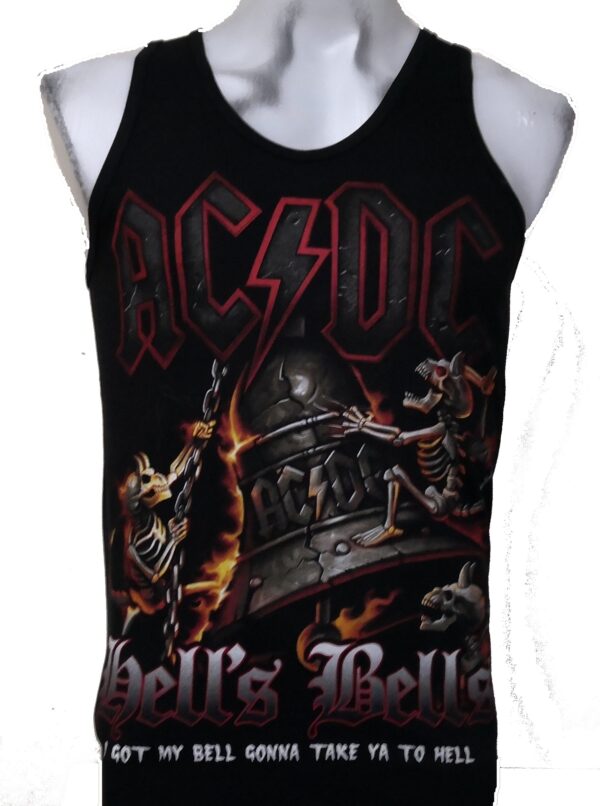 AC/DC tank top Hell`s Bells size S