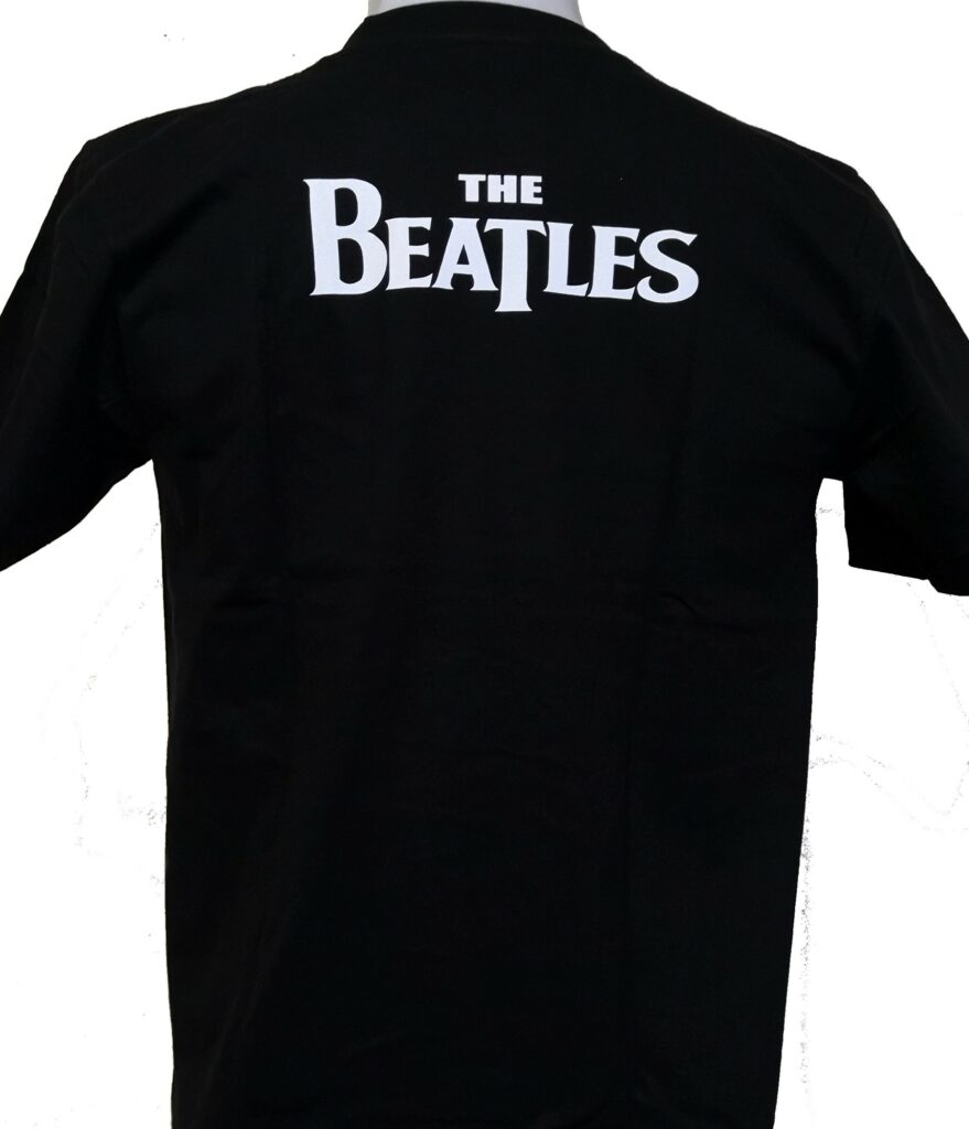 T-Shirt Unisex Ufficiale The Beatles – Abbey Road Crossing Gradient Dip Dye Blu, Taglia XXL