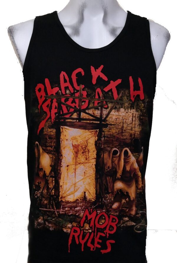Black Sabbath tank top Mob Rules size XL