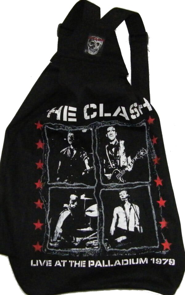 The Clash backpack Live at the Palladium 1979