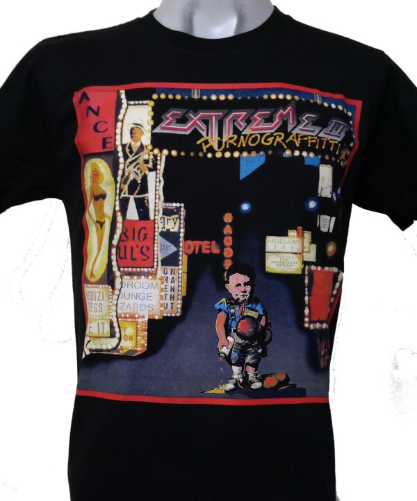Extreme t-shirt Pornograffitti size XL